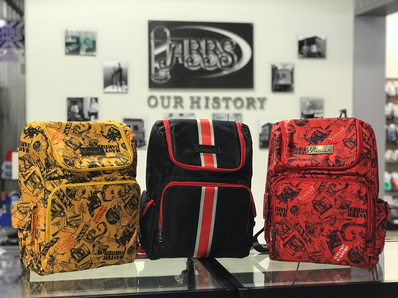 Backpack - Red Vintage by Vincent