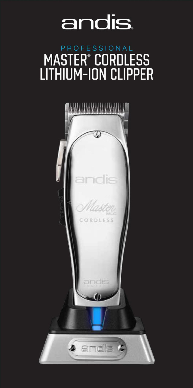 Andis Master Cordless Clipper Atlanta Barber and Beauty Supply