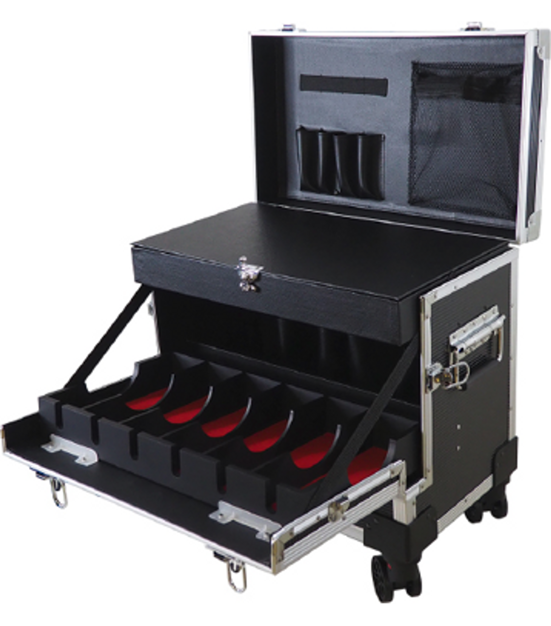 Clipper and Accessories Master Rolling Case - Gold