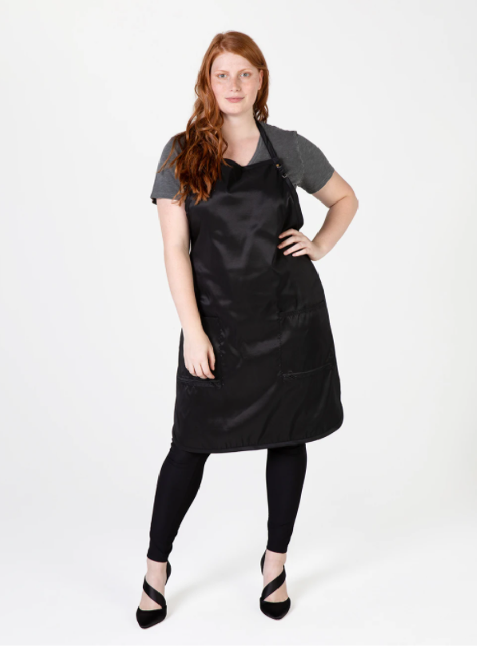 Plus Size Apron - Black