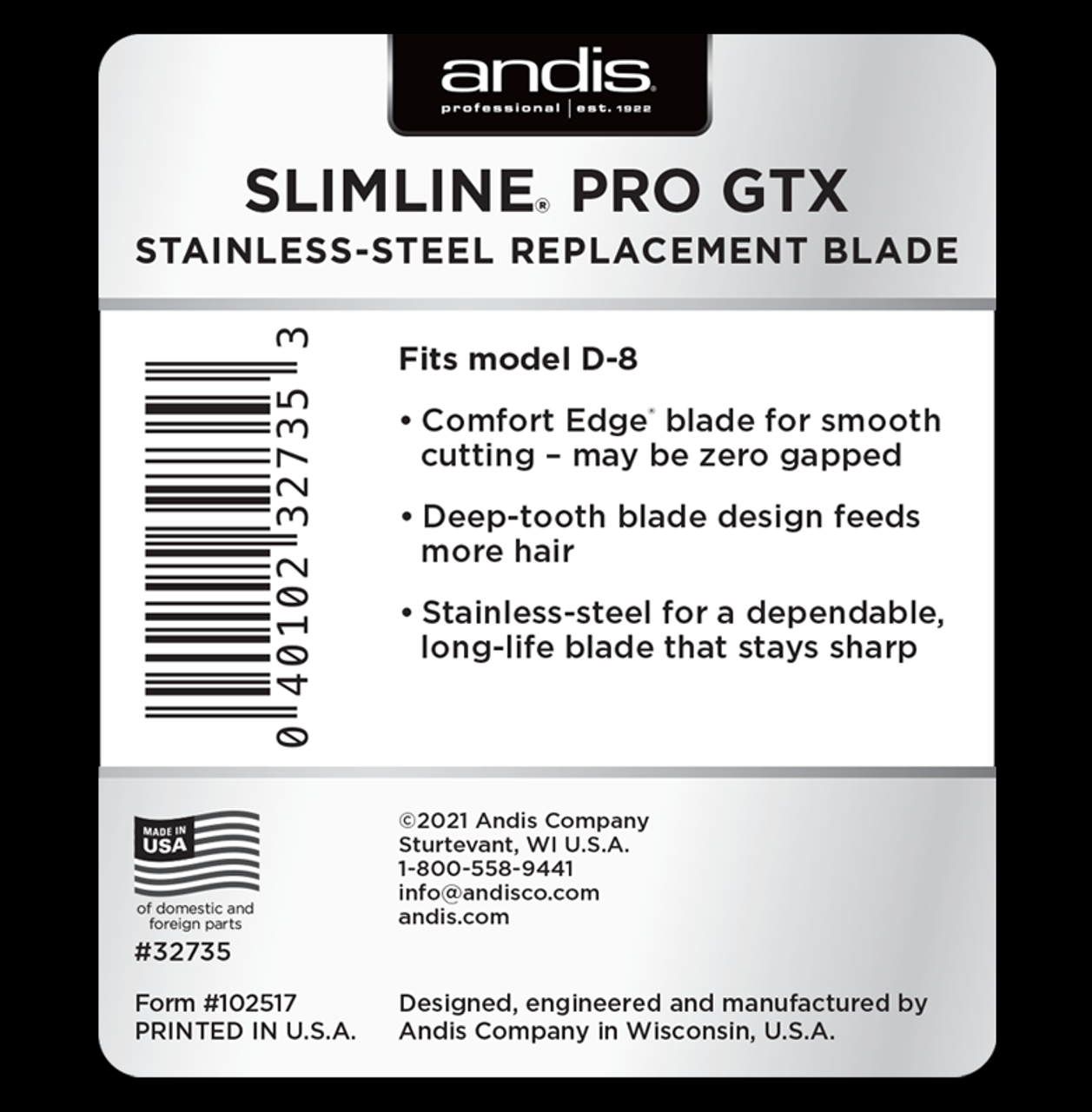 Slimline Pro GTX Blade