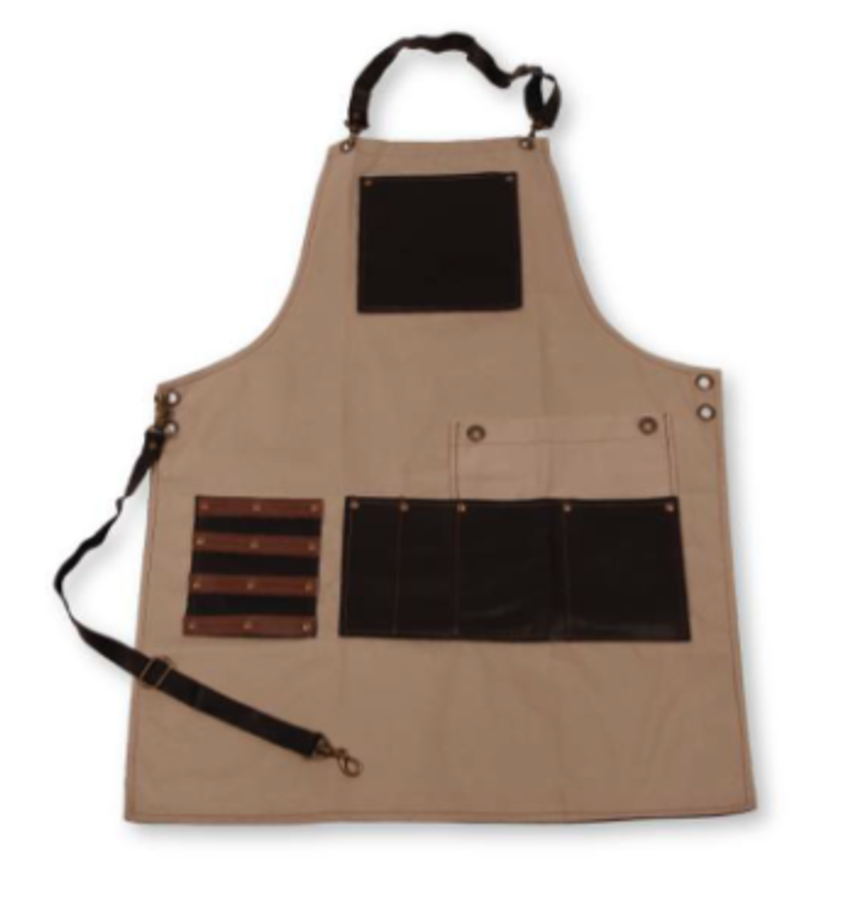 Barber Apron Dark Stag