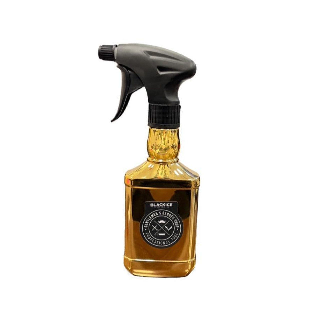 Black Ice Gold Spray Bottle