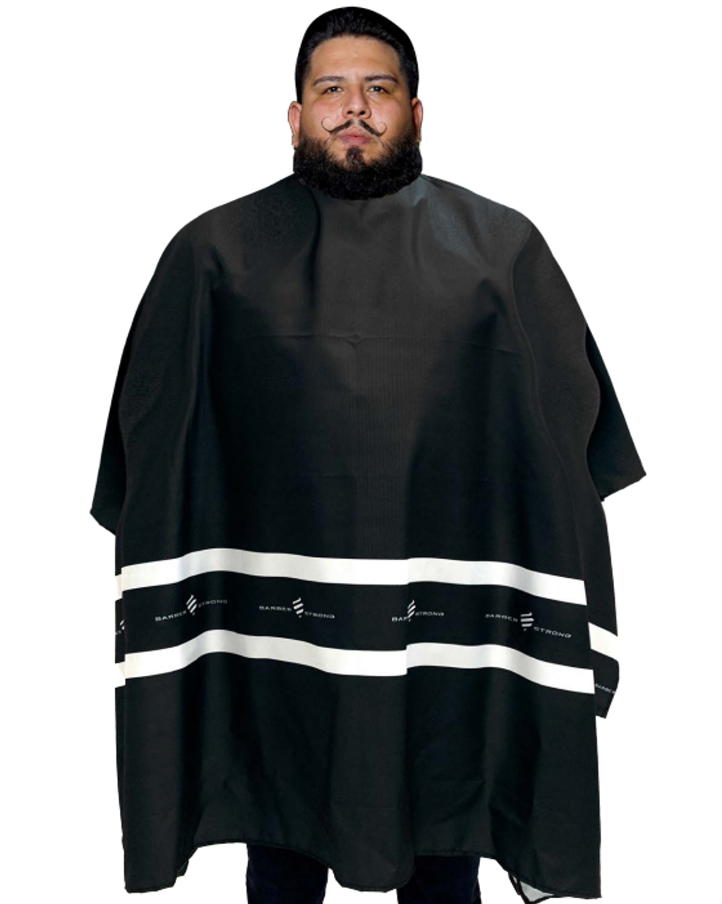 Professional Hair Cutting Cape Barber King Midas , One size, Black