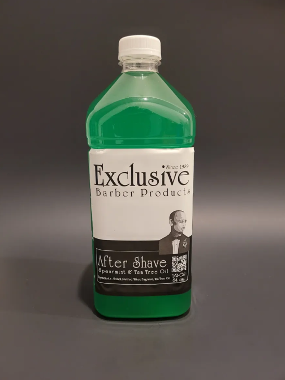 Exclusive Aftershave Spearmint - Half Gallon