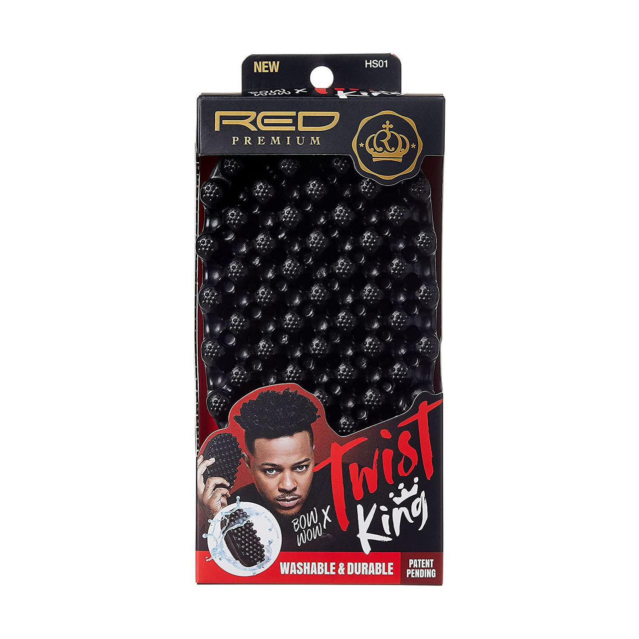 Twist King Brush Large Curved