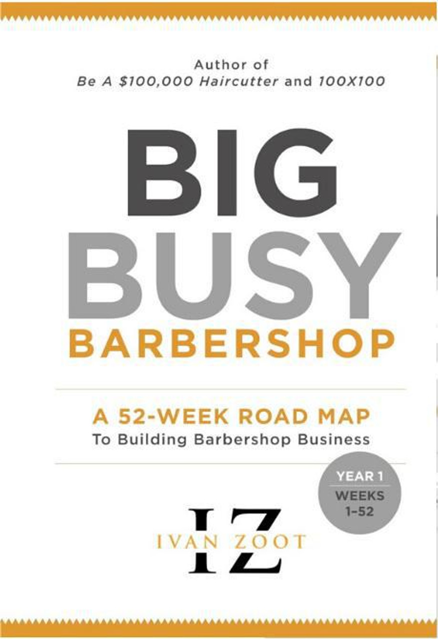Big Busy Barbershop Book - A 52 Week Road Map