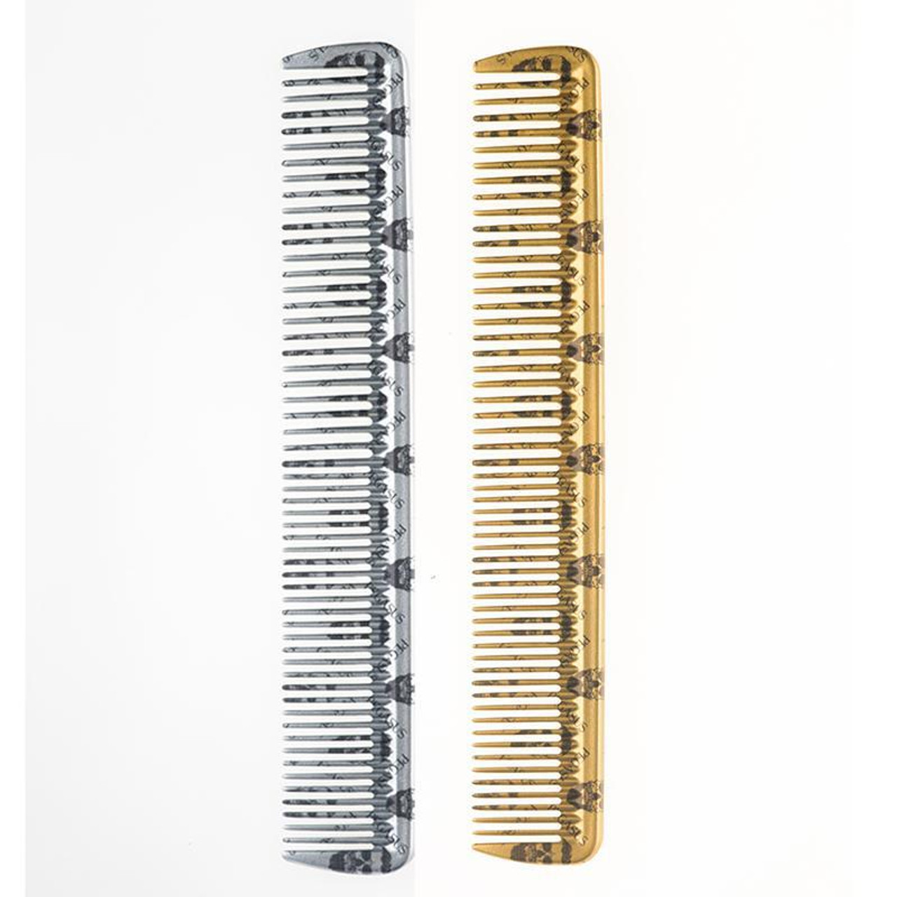 Pegasus Hard Rubber Styling Combs Skulleto Series Atlanta Barber