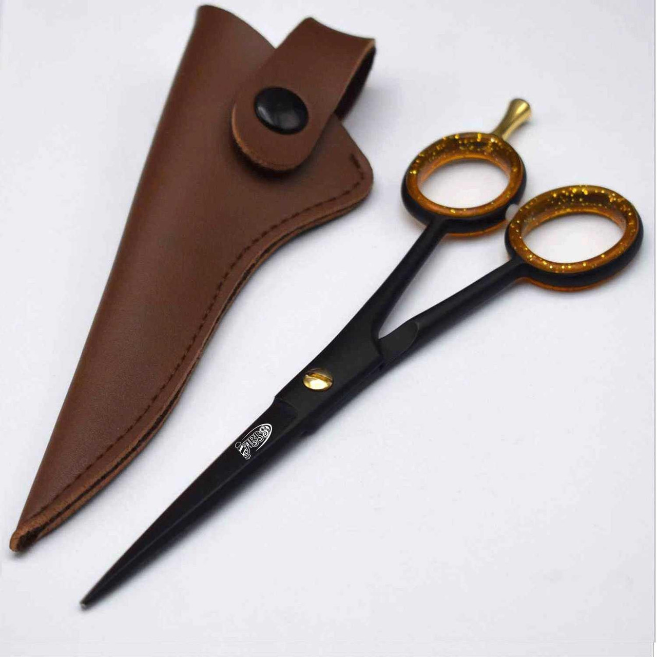 ABBS Shear - Matte Black - Serrated Blade 6.5"