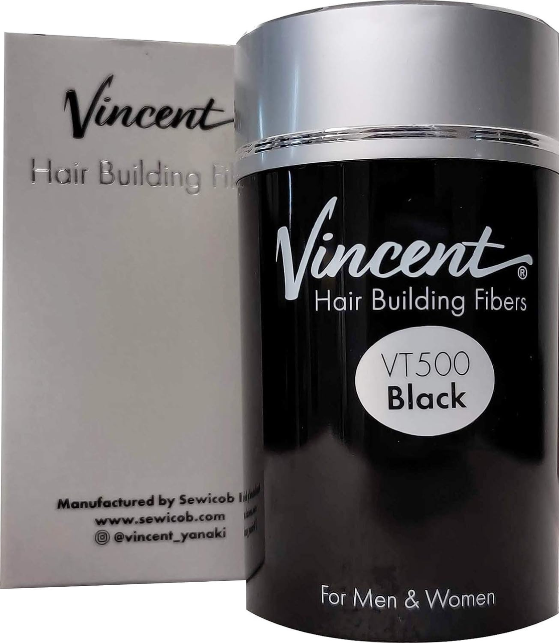 Vincent Hair Fiber - Black