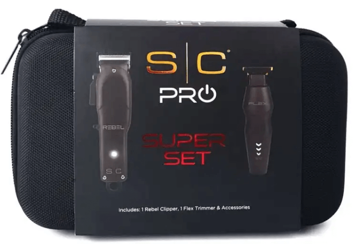 STYLECRAFT SUPER SET - REBEL CLIPPER & FLEX TRIMMER COMBO IN TRAVEL ...