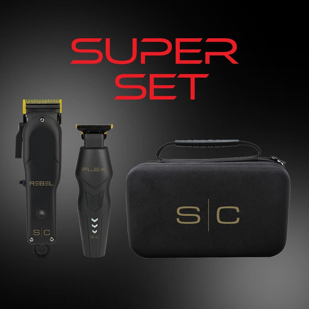 STYLECRAFT SUPER SET - REBEL CLIPPER & FLEX TRIMMER COMBO IN