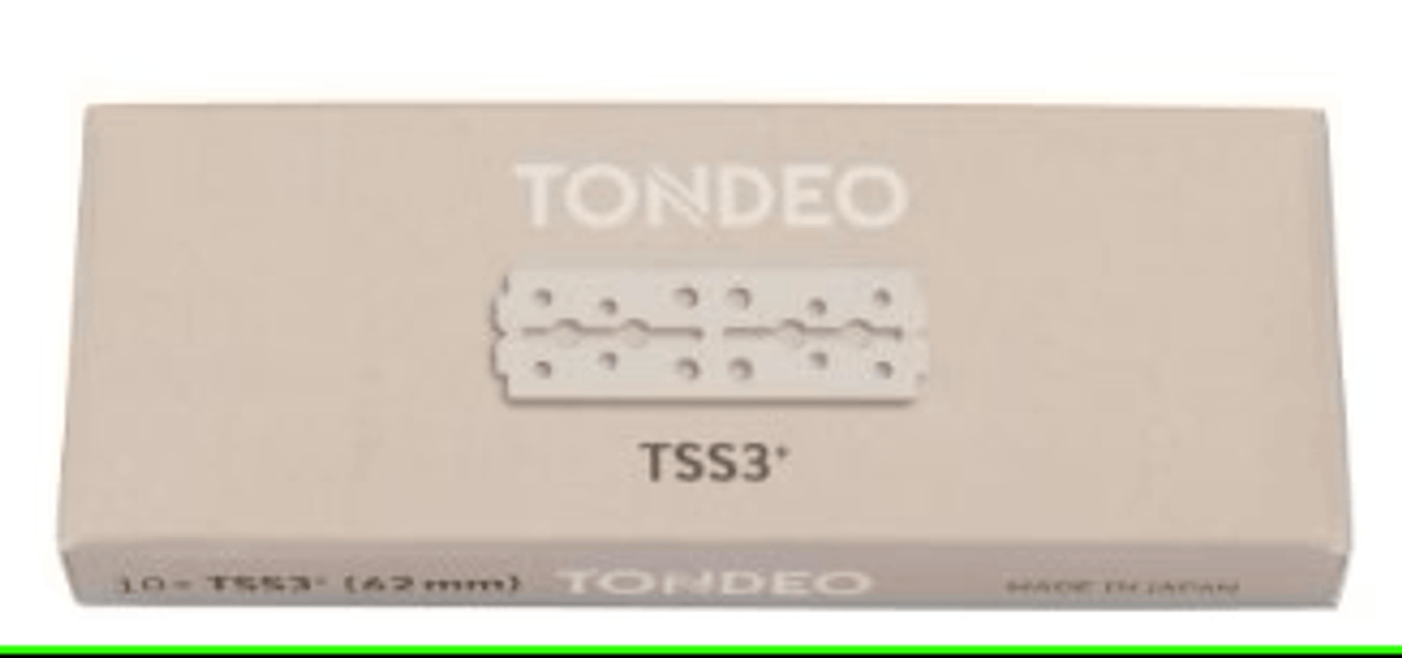 Tondeo Razor Blades TSS3+ pack of 10 blades