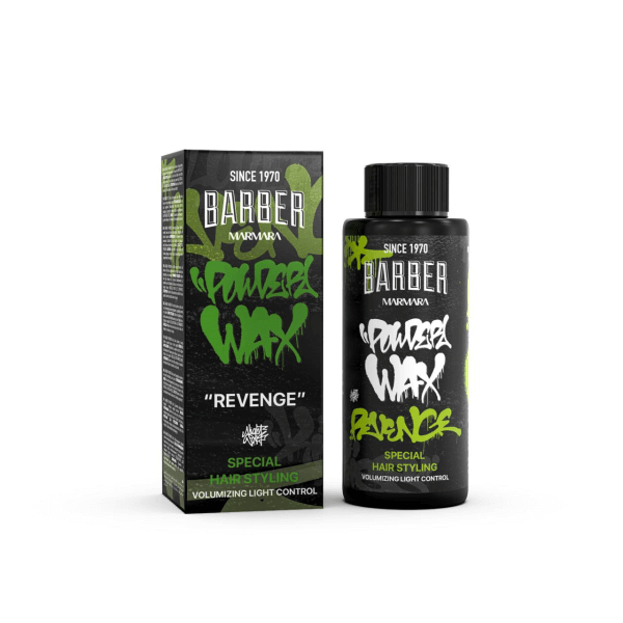 Barber Powder Wax "Revenge" Light Control Styling Powder