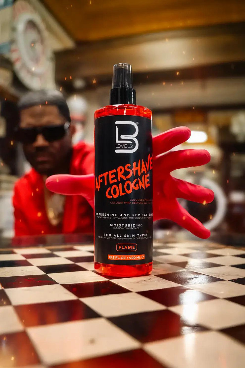 Level3 Aftershave - Flame (Red) - Atlanta Barber and Beauty Supply