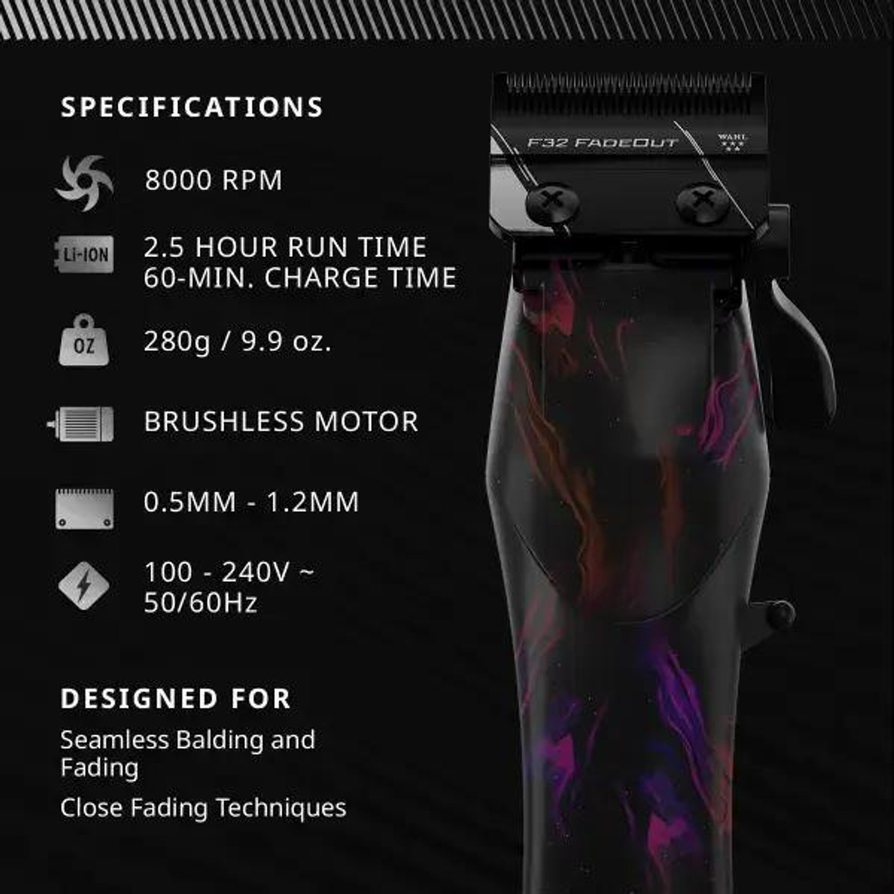 Wahl Vapor Limited Edition Cordless Clipper