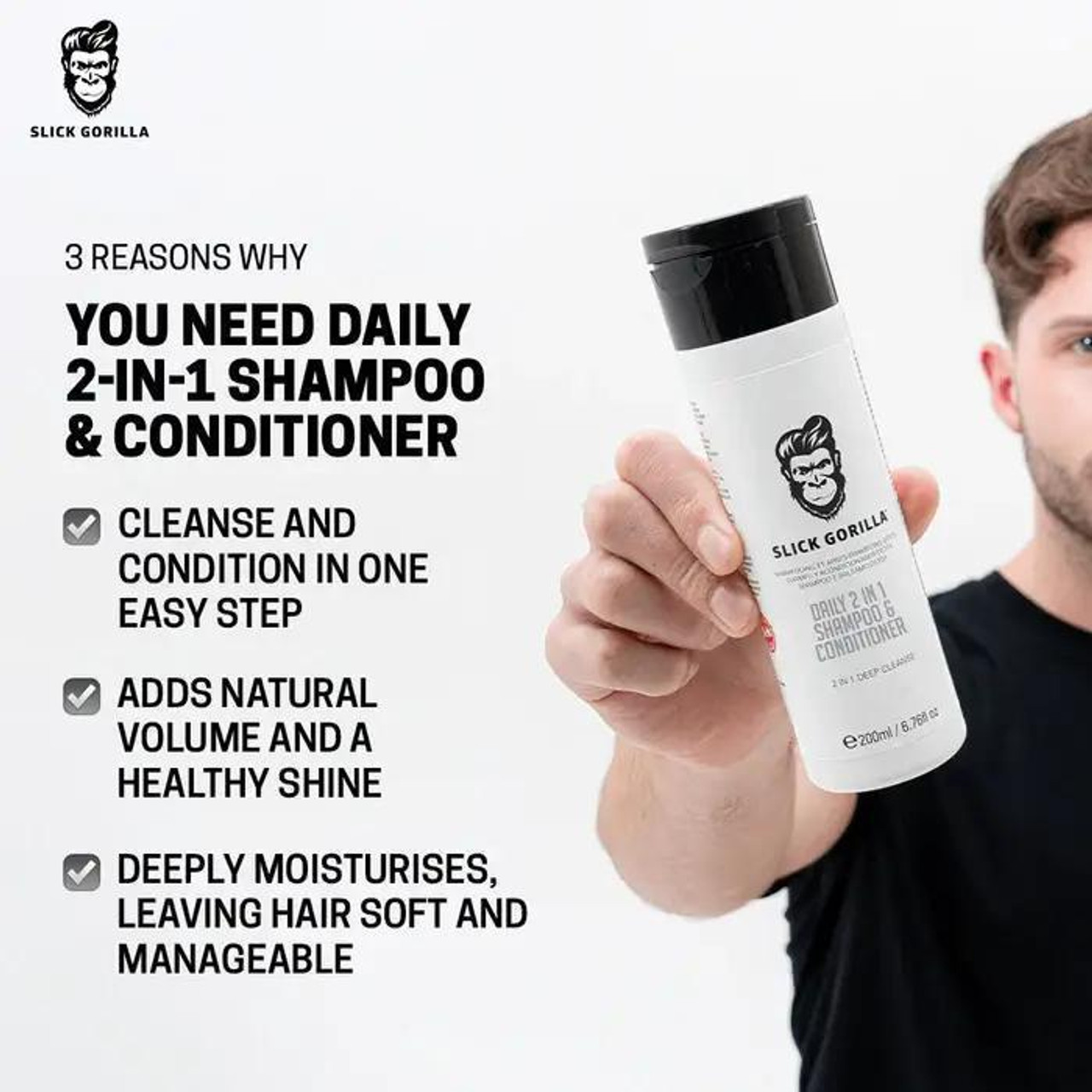 Slick Gorilla - Daily Shampoo 2 in 1 Slick Gorilla - Daily Shampoo 2 in 1