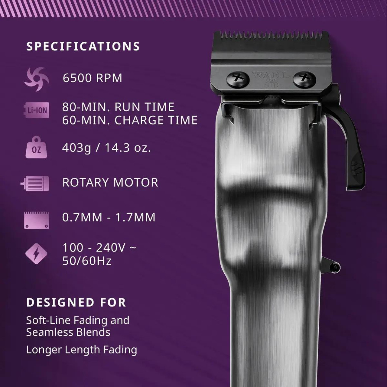 Wahl Legend+ Clipper Purple Wahl Legend+ Clipper Purple