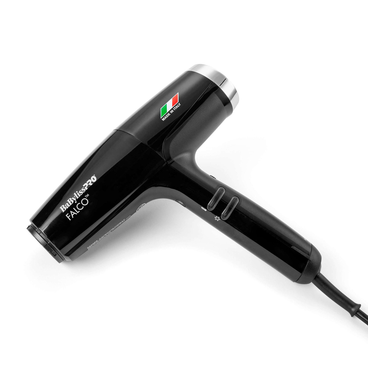 BaBylissPRO® Nano Titanium™ Professional Italian Falco Dryer (Black)