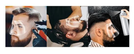 Black Ice Face Protective Film