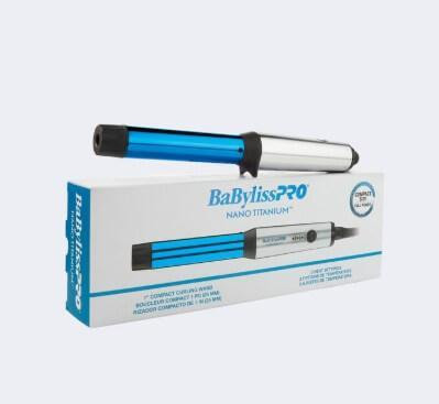 BaBylissPRO® Nano Titanium™ 1" Compact Curling Wand