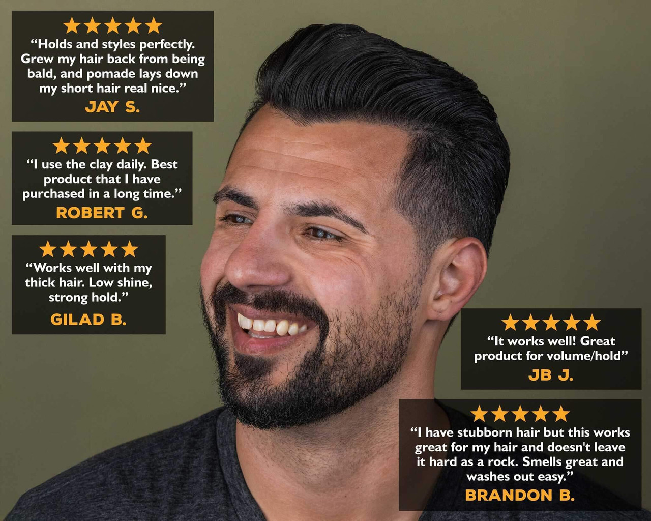 Suavecito Clay Pomade Strong, Low Shine