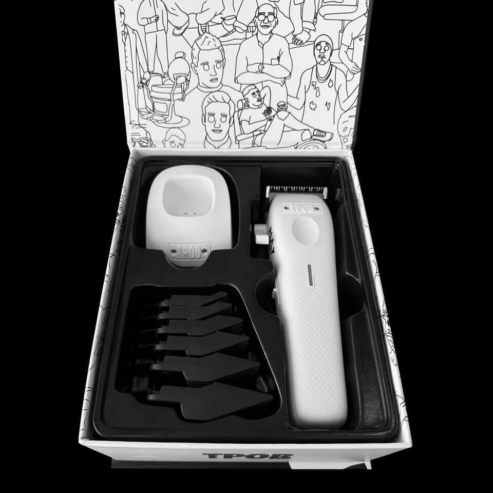 TPOB Play Clipper - White - Atlanta Barber and Beauty Supply