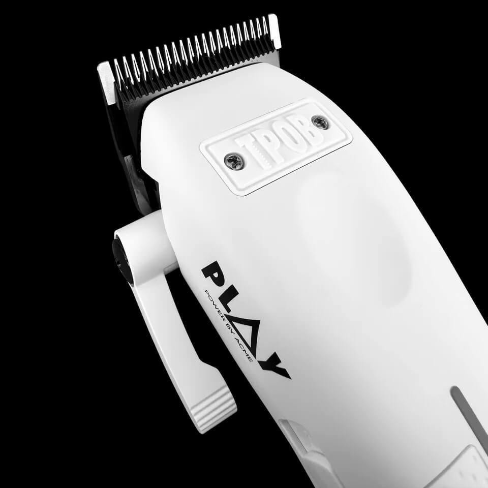 TPOB Play Clipper - White - Atlanta Barber and Beauty Supply