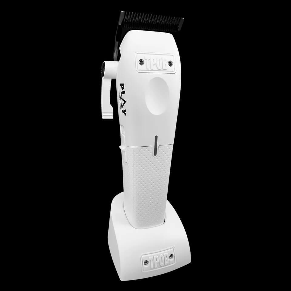 TPOB Play Clipper - White - Atlanta Barber and Beauty Supply