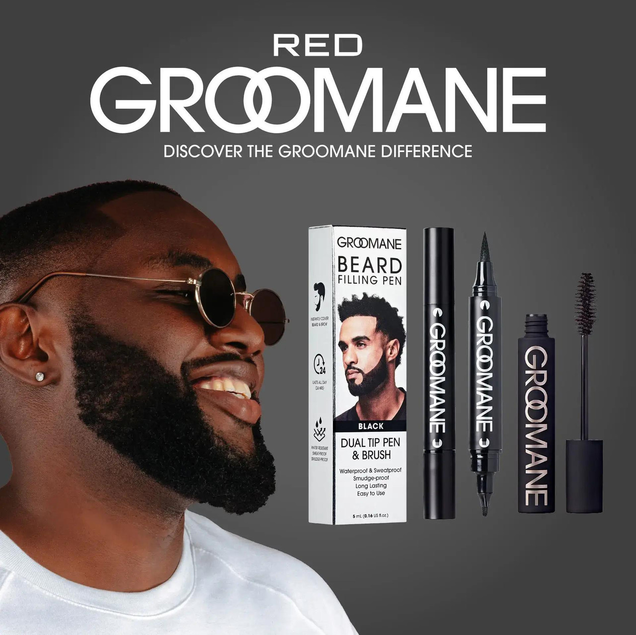 Groomane Beard Filler Pen - 2 colors