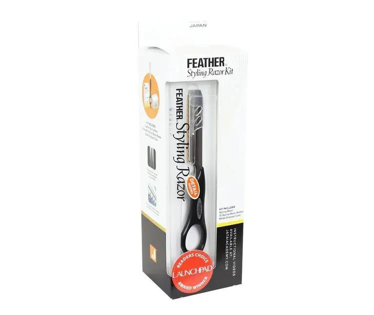Feather Styling Razor Kit Black