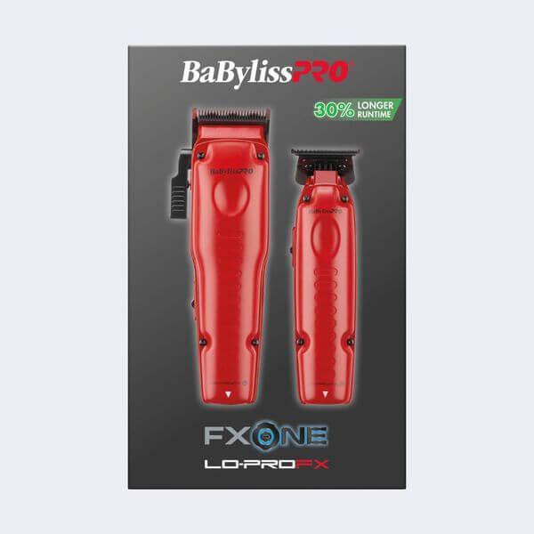 BaBylissPRO® FXONE™ Lo-ProFX Limited Edition Matte Red Clipper & Trimmer