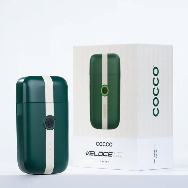 Cocco Veloce Lite Shaver (Green/White Stripe)