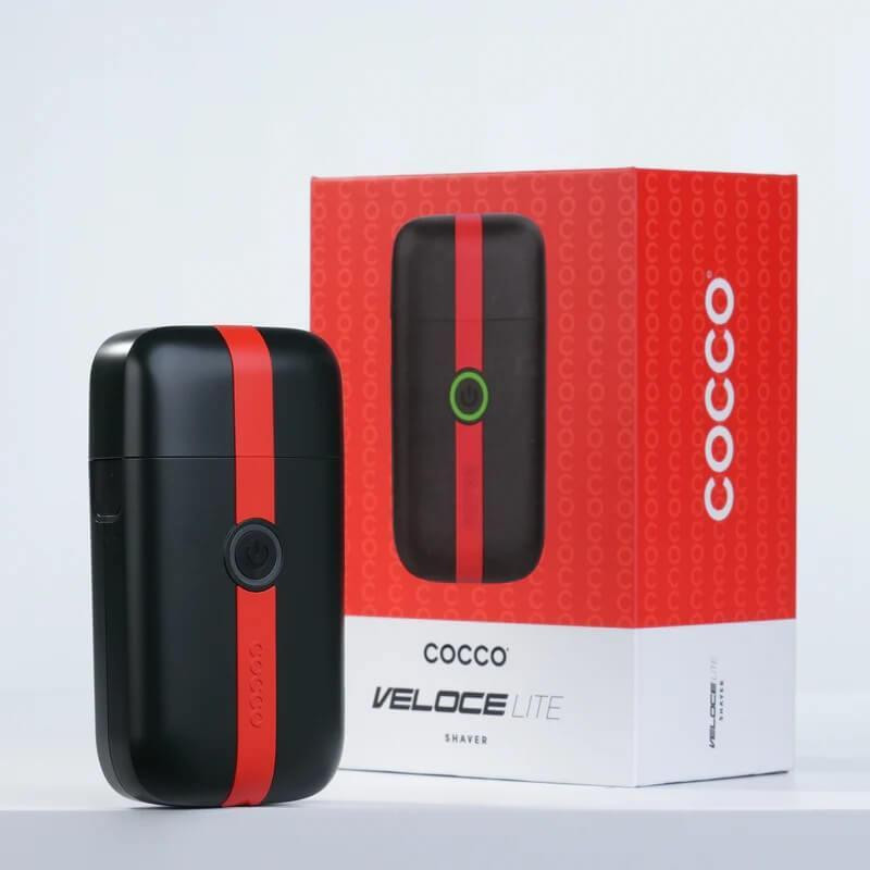 Cocco Veloce Lite Shaver (Black/Red Stripe)