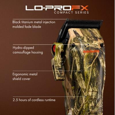 BaBylissPRO® Limited Edition Camo Collection LO-PROFX Compact Clipper