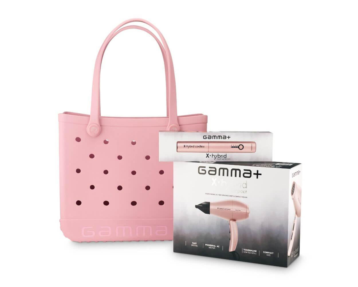 Gamma+ X Hybrid Bundle - Dryer, Iron & Tote - Atlanta Barber and