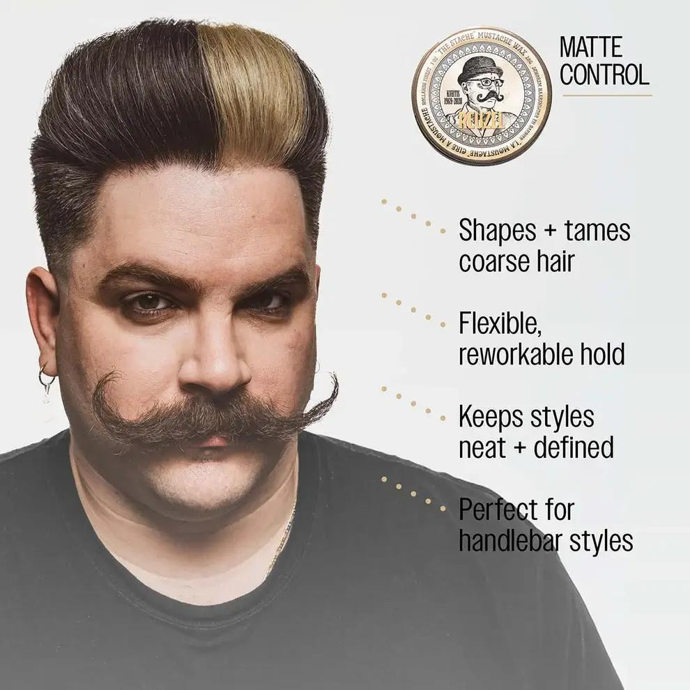 Reuzel Bourbon Sidecar Mustache Wax