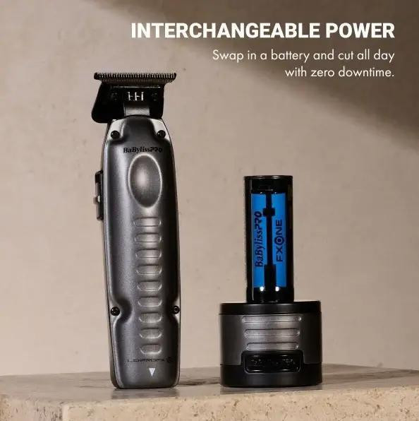BaBylissPRO® FXONE™ Lo-ProFX Clipper & Trimmer Prepack (Gray)