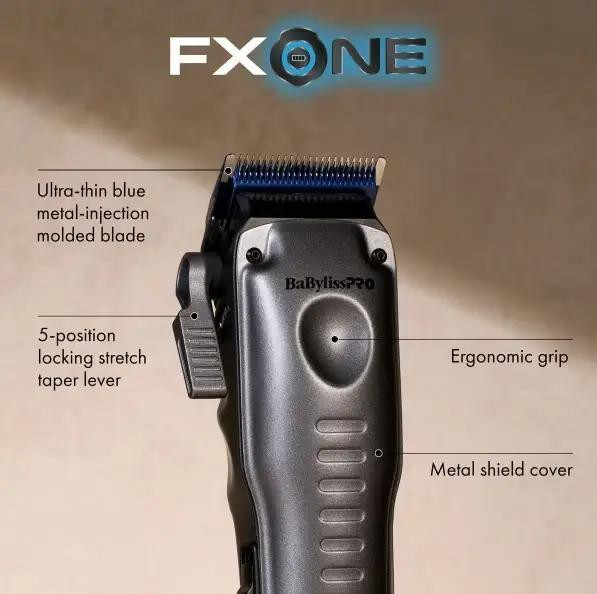 BaBylissPRO® FXONE™ Lo-ProFX Clipper & Trimmer Prepack (Gray)