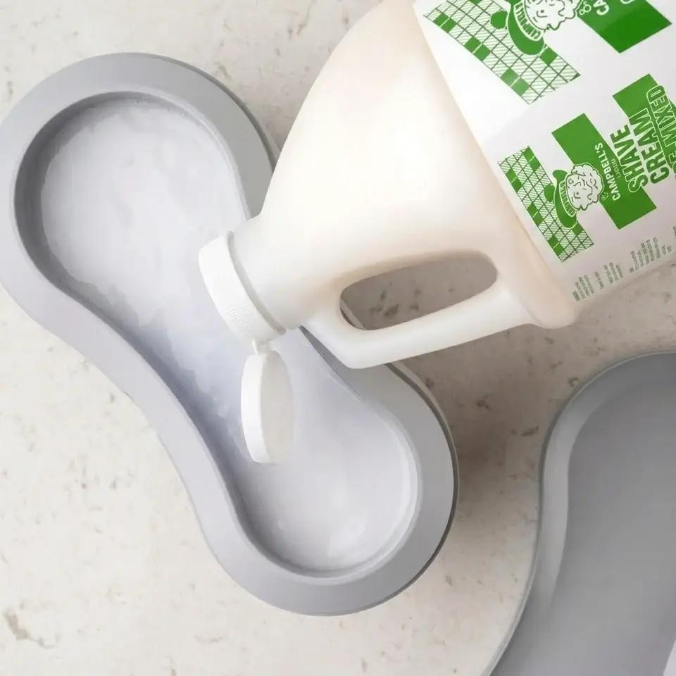 Campbell's UNSCENTED Premix Liquid Lather Shave Cream for Lather