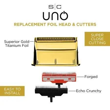 StyleCraft Gold Titanium Single Foil and Cutter