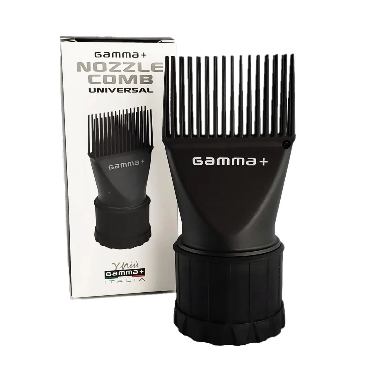 Gamma + Professional Hair Dryer Nozzle Comb Attachment