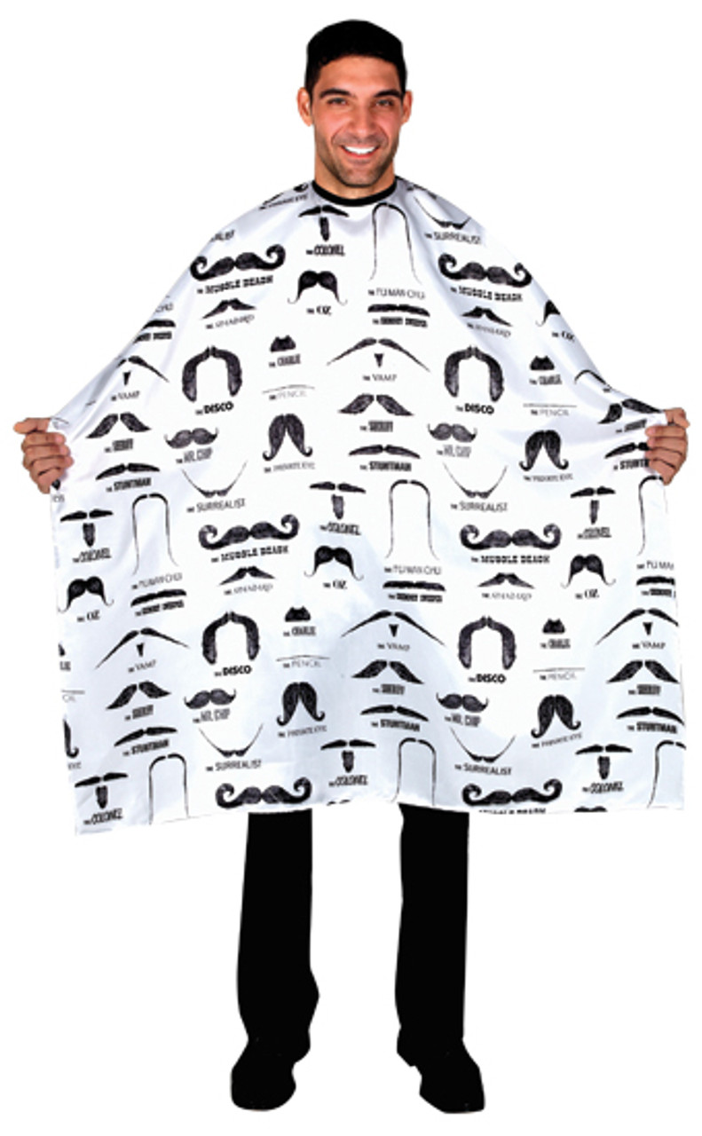 Cutting Cape - CUTTING CAPE MUSTACHE