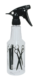 Spray Bottle Comb & Scissors