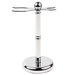 Razor & Brush Stand Chrome