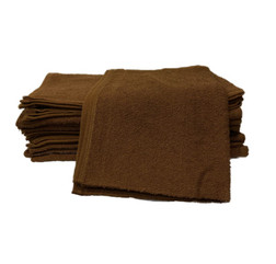 Towels - Cotton Terry Chocolate Brown