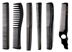 Pegasus Hard Rubber Combs - 5 Sizes