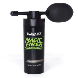 Black Ice Hair Fiber Black with Applicator