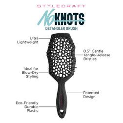 SC No Knots Detangler Brush