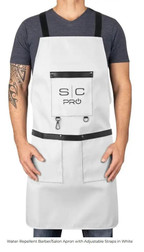 Apron - Stylecraft White & Black